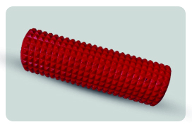 rodillo textura punta diamante