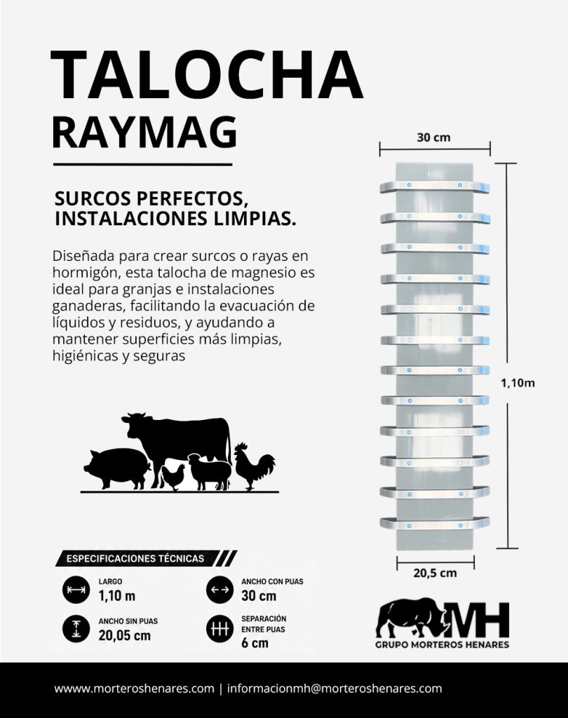 talocha rallado magnesio para granjas